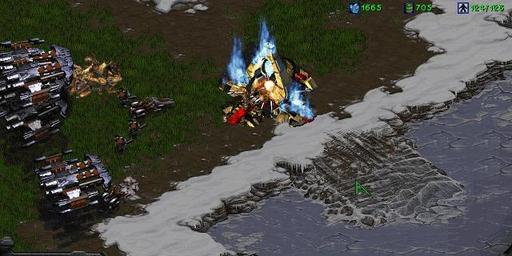 StarCraft - Битва за ледяную гору
